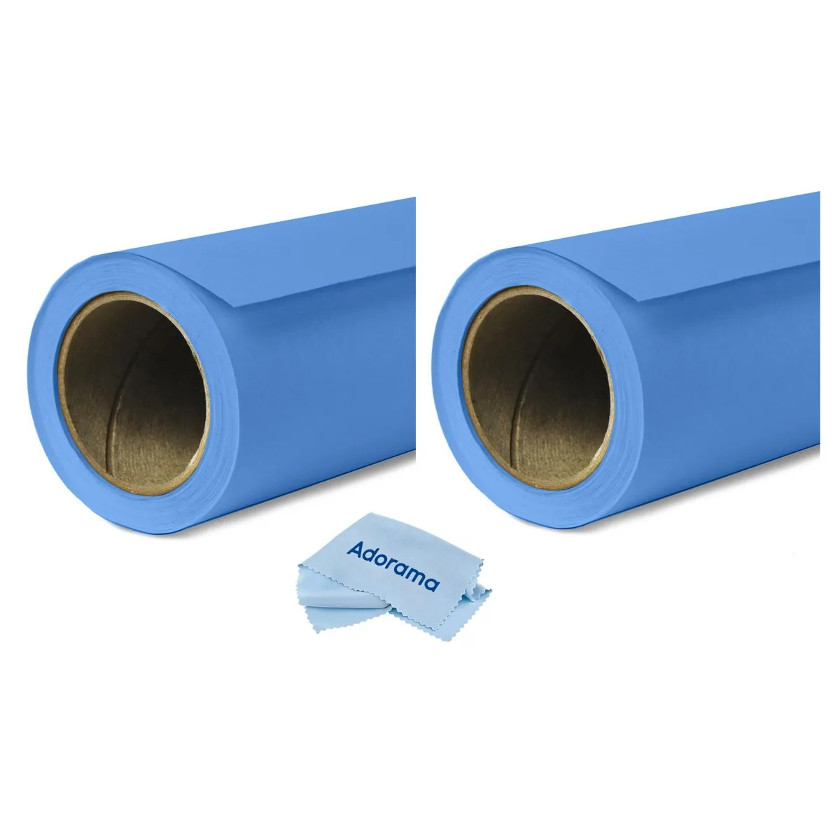 SAVAGE SAVAGE Widetone Seamless Background Paper 2-pack 86" x 36' Studio Blue #58 — product photo