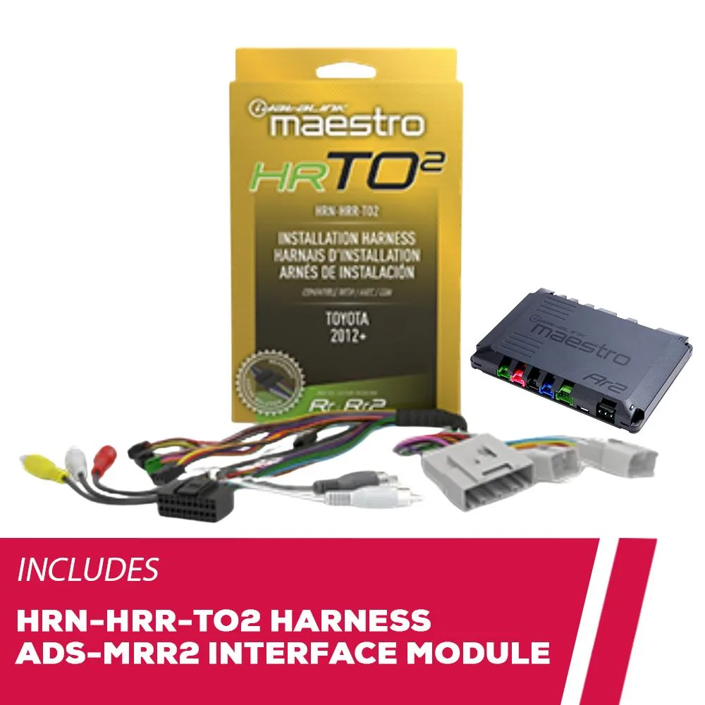 iDatalink iDatalink HRN-HRR-TO2 Radio Replacement Harness with ADS-MRR2 Module — product photo