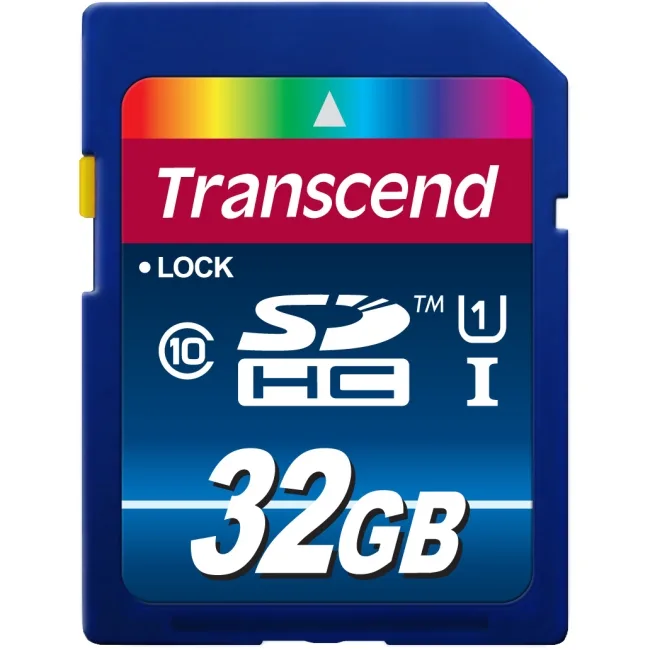 Transcend Transcend TS32GSDU1 32GB SDHC memory card — product photo