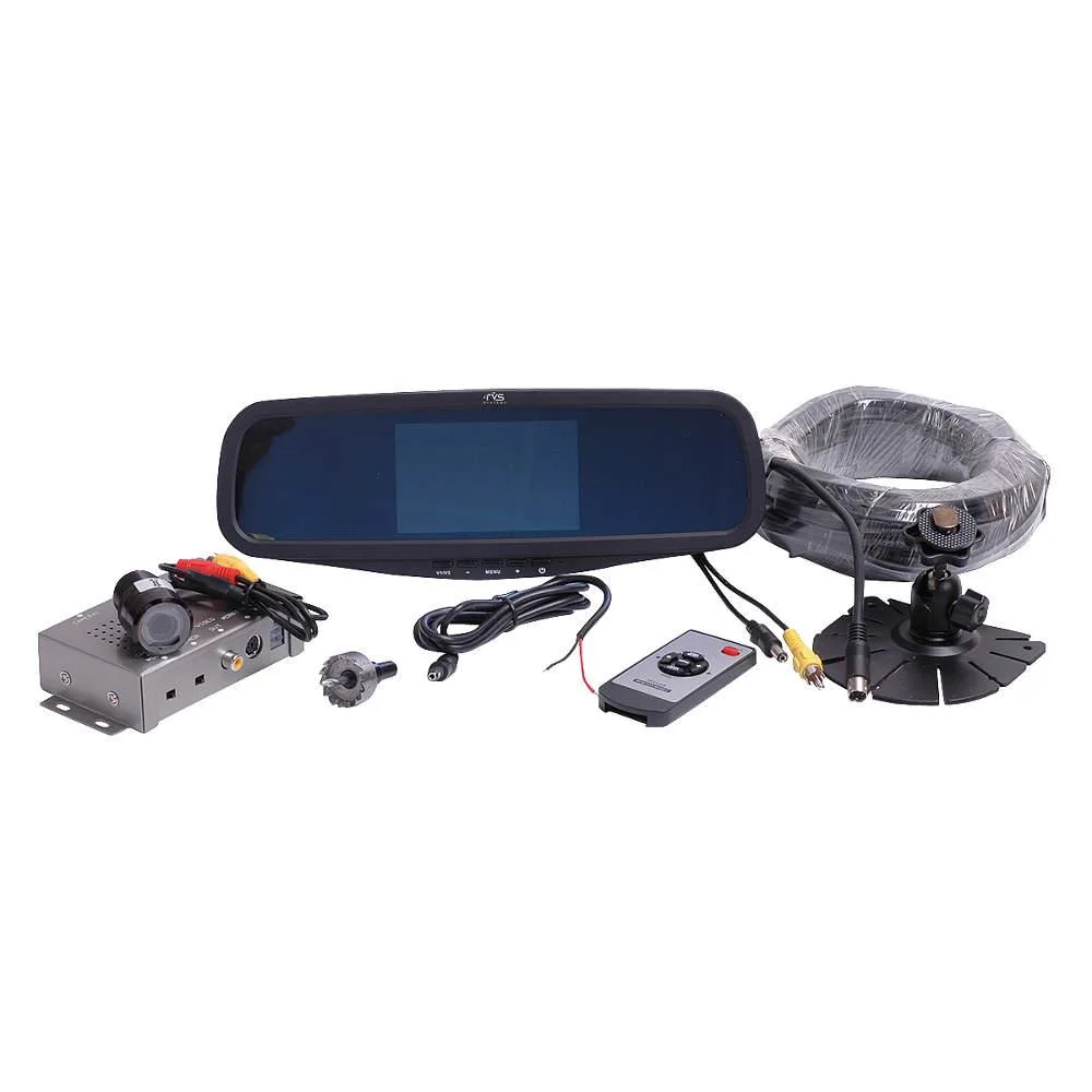RVS-082510 rear-view camera kit with 4.3 in monitor, 66 ft cable and control unit