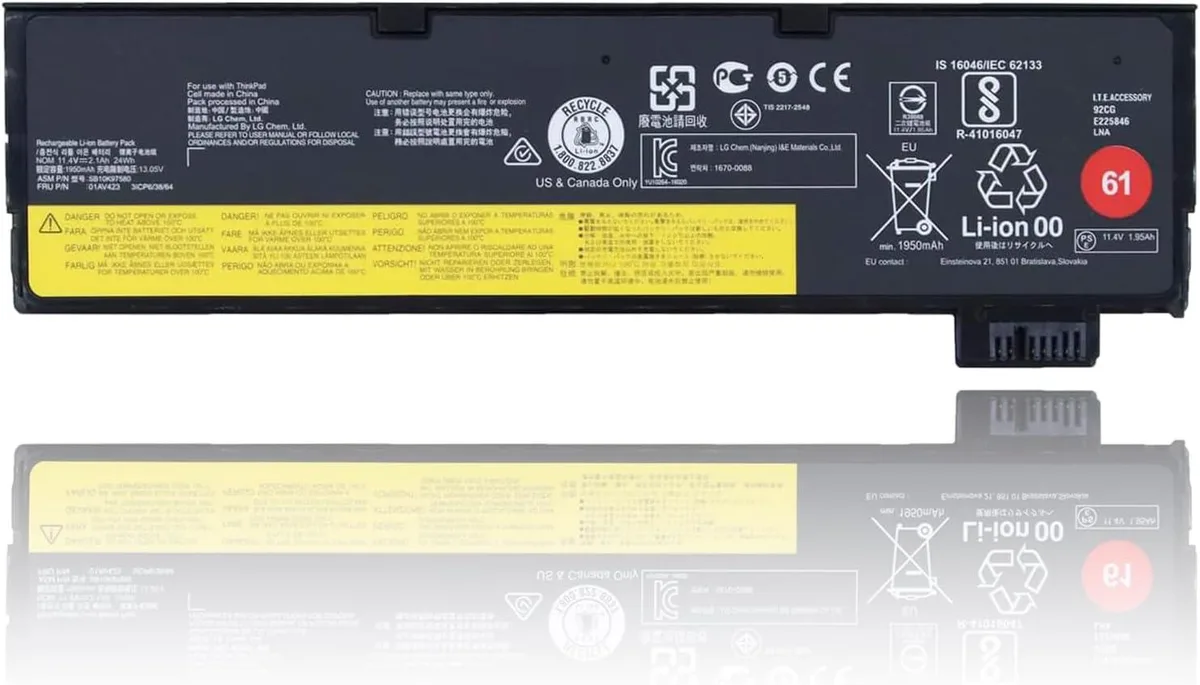 PISKEKAT PISKEKAT 01AV423 laptop battery 11.4V 24Wh 2100mAh — product photo