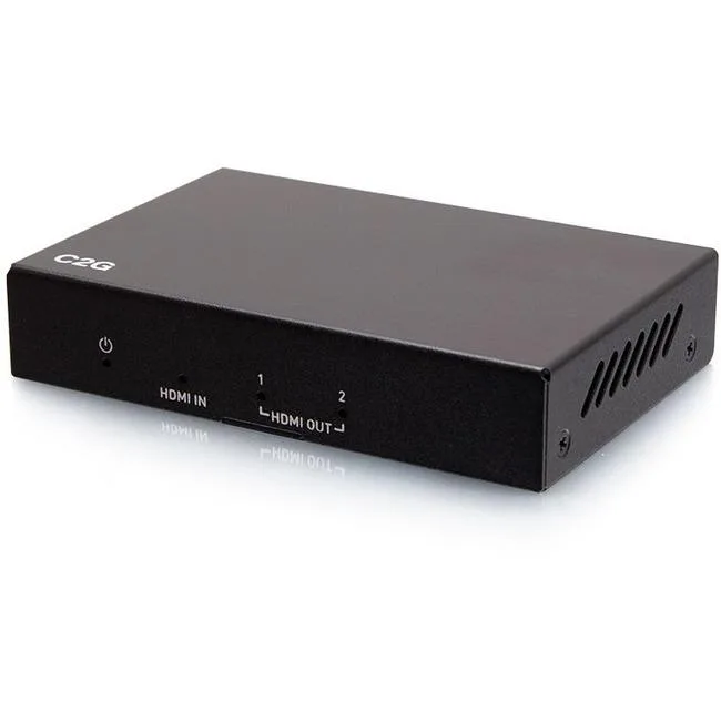 Cables To Go Cables To Go C2G41600 2-Port HDMI Splitter 4K 60Hz 7.1 Audio — product photo
