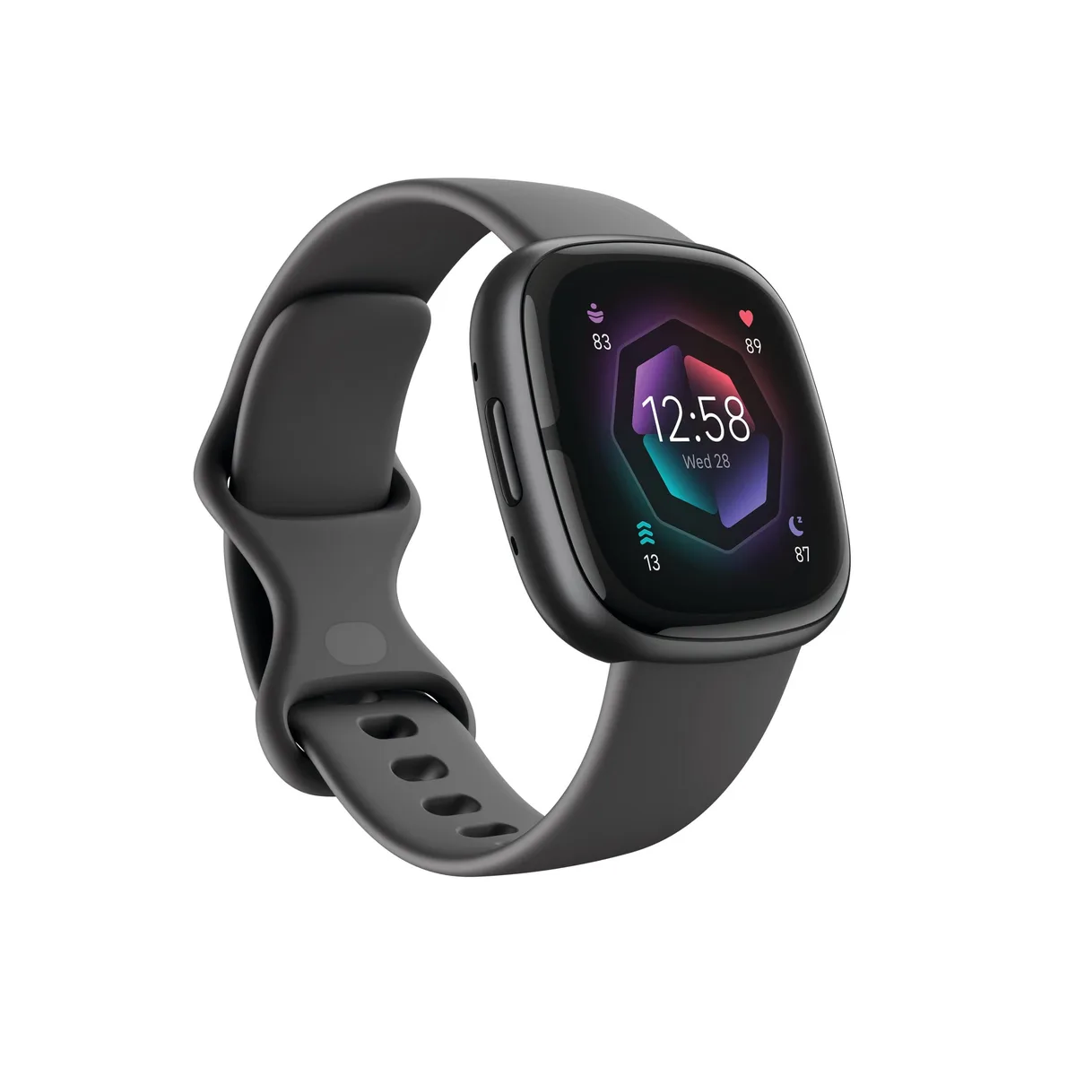 Fitbit Fitbit Sense 2 FB521BKGB-US Shadow Grey Graphite Aluminium smart watch — product photo
