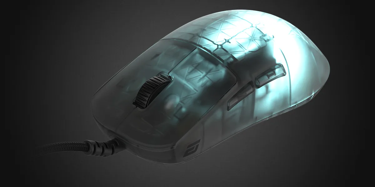 Endgame Gear Endgame Gear OP1 RGB Wired Gaming Mouse White Frost 51.5g — product photo