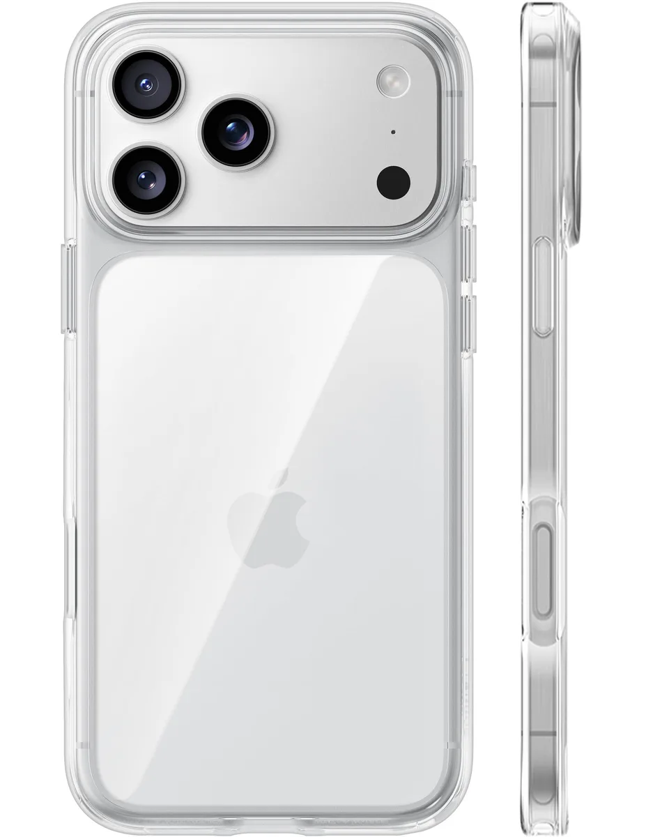 TORRAS Crystal Clear Case for iPhone 17 Pro Upgraded Anti-Yellowing Military-Grade 6.3' — product photo