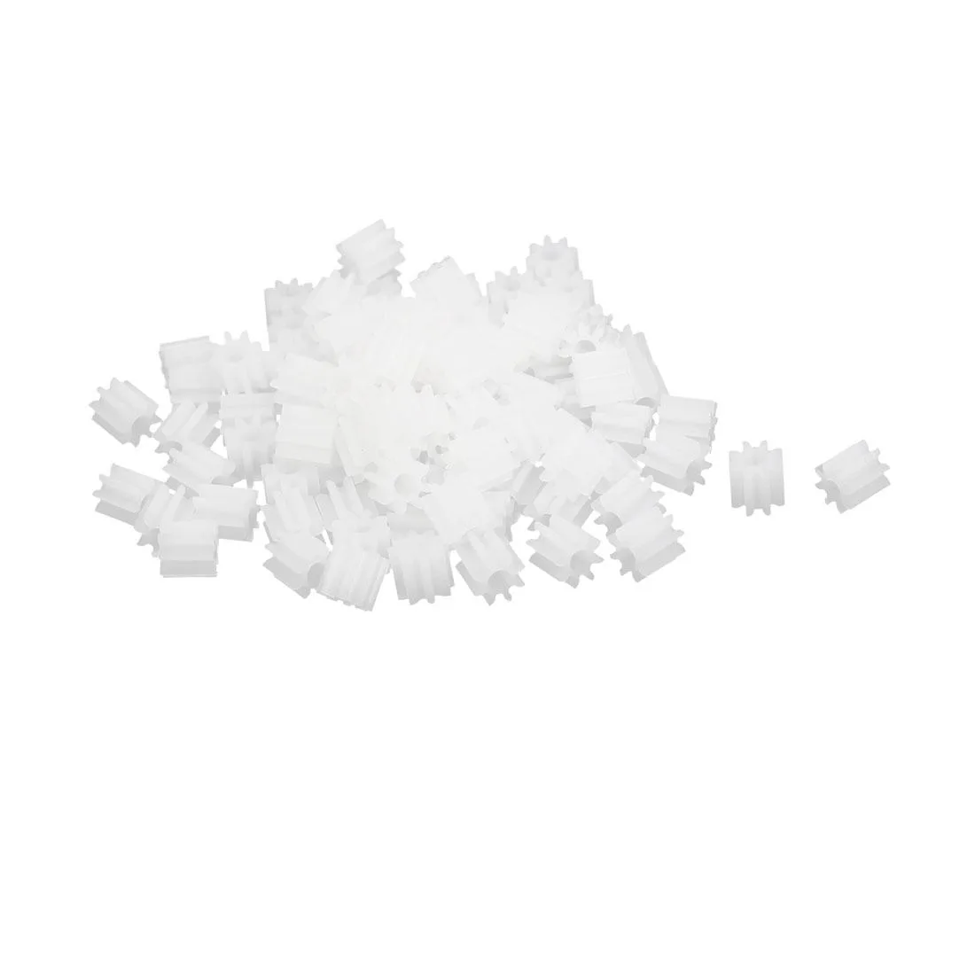 Unique-Bargains Unique-Bargains 8-2A Wire Cap Connector 100pcs 8 Teeth 1.95mm Hole — product photo