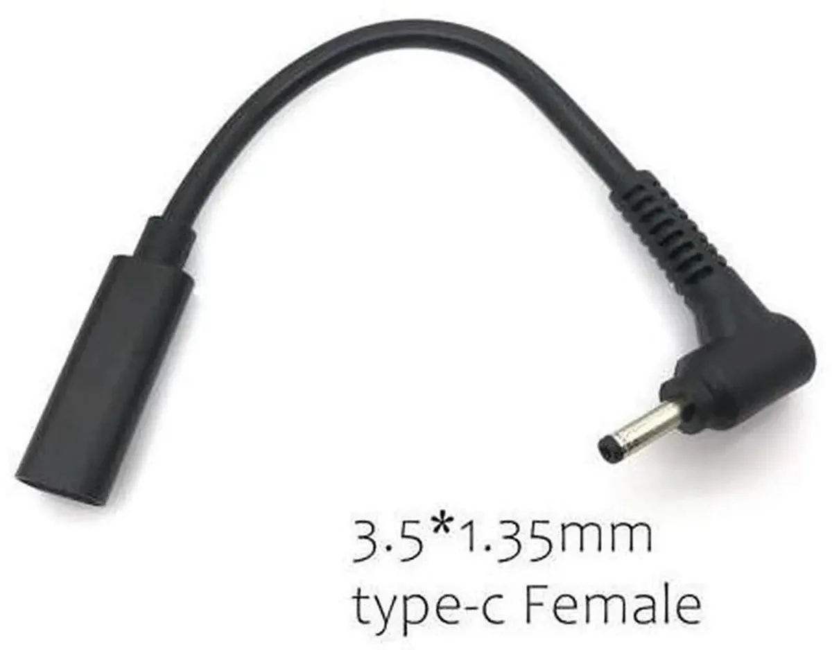 SMUGDESK SMUGDESK USB-C Female to DC 3.5x1.35mm Male PD Power Adapter Cable — product photo
