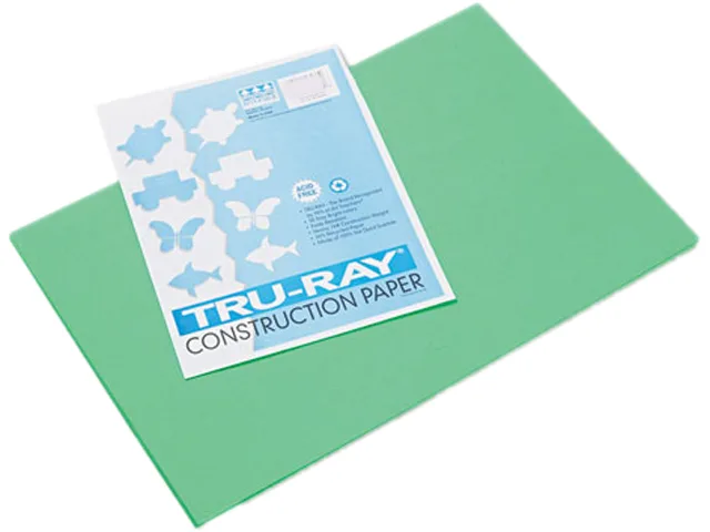 Pacon Pacon 103038 Paper 76 lbs 12 x 18 Festive Green 50 Sheets — product photo