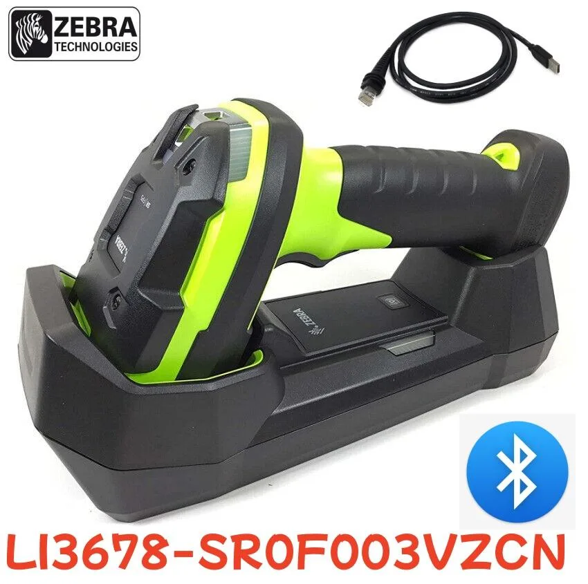 K&K K&K LI3678-SR0F003VZCN 1D barcode scanner USB kit cradle — product photo