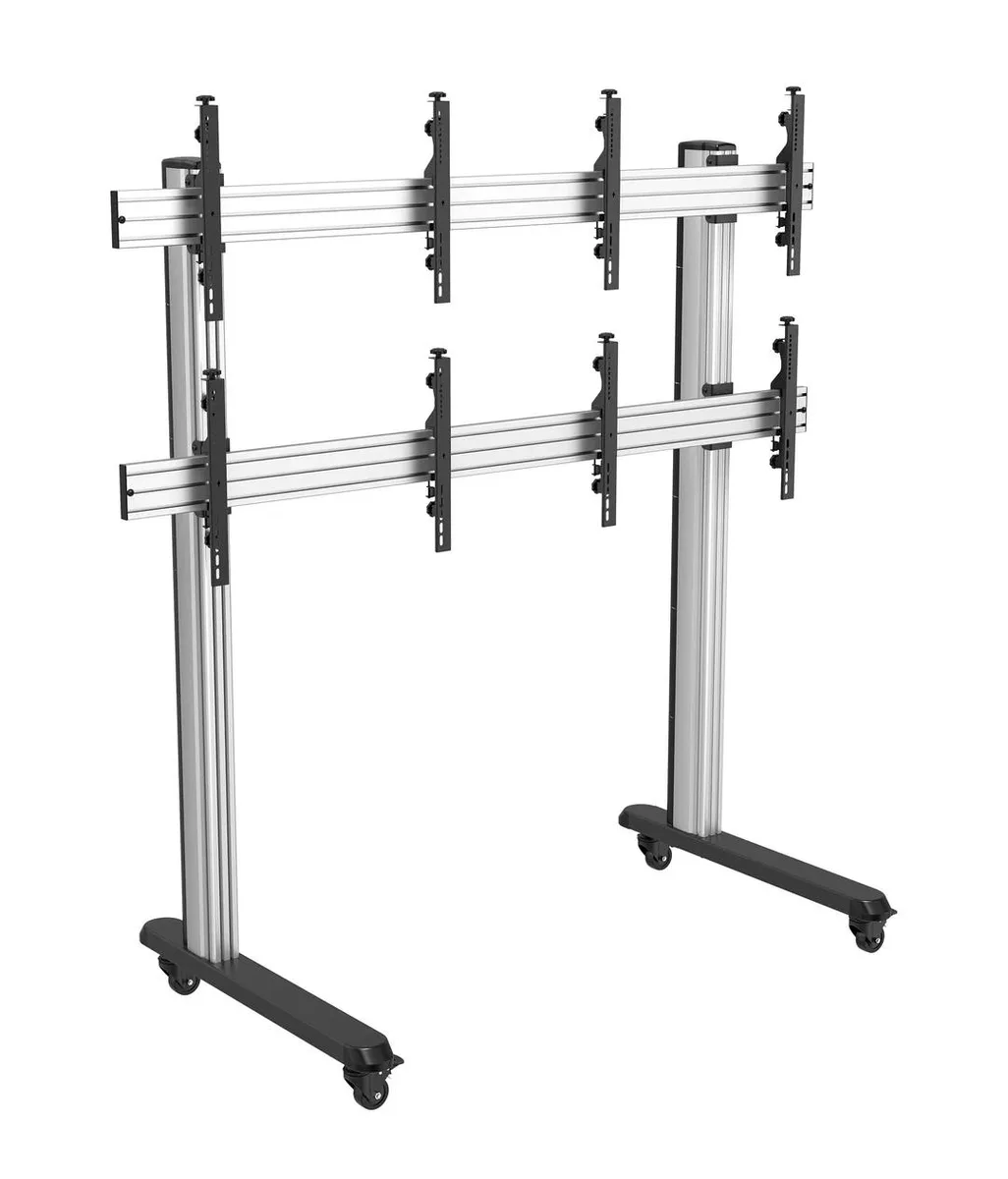 Mount-It Mount-It MI-20305 2x2 quad-display cart stand 45-55 in tv mount — product photo