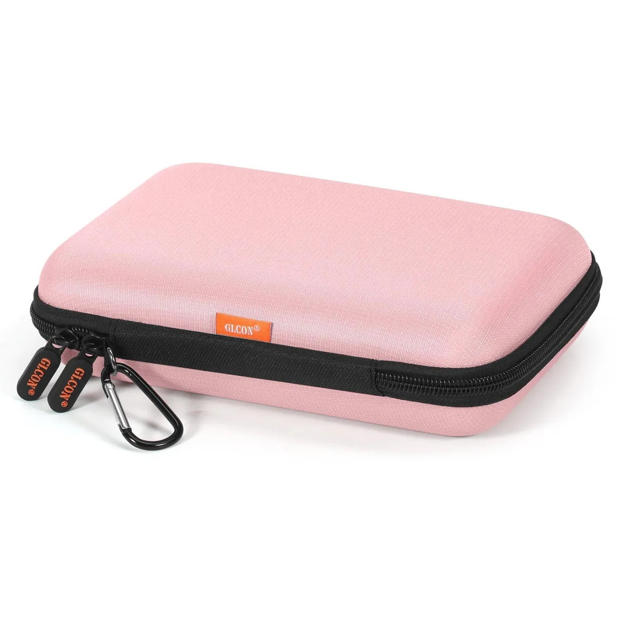 KW-Commerce KW-Commerce Gentle-Pink Hard Shell Carrying Case 2 in 1 accessory 8.6 x 5.7 x 2.2 inches — product photo