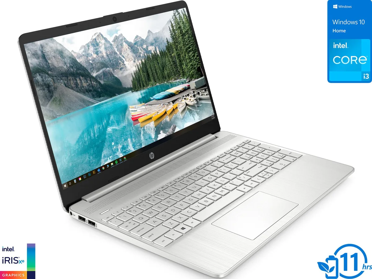 HP HP 15 laptop Intel Core i3-1115G4 16GB 512GB NVMe SSD 15.6" HD Windows 10 Home S — product photo