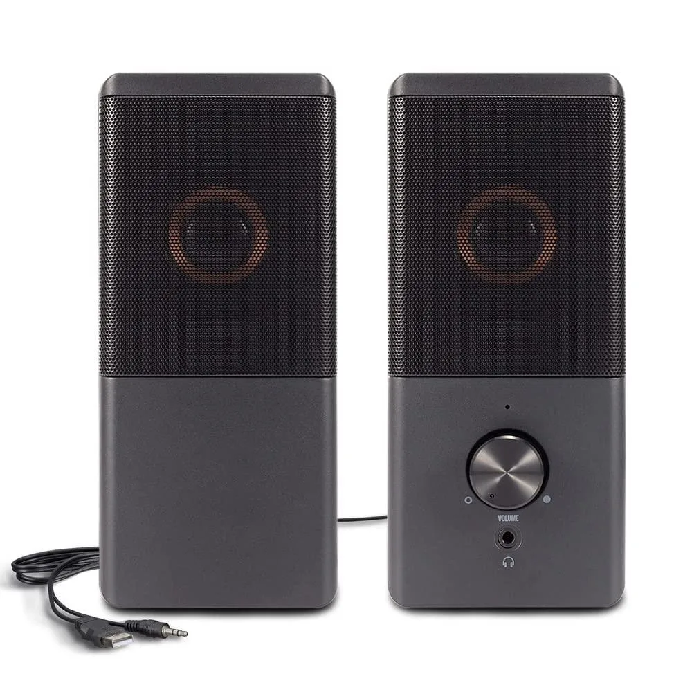  ROSON X293 2.0 Stereo Speakers 6W Black — product photo