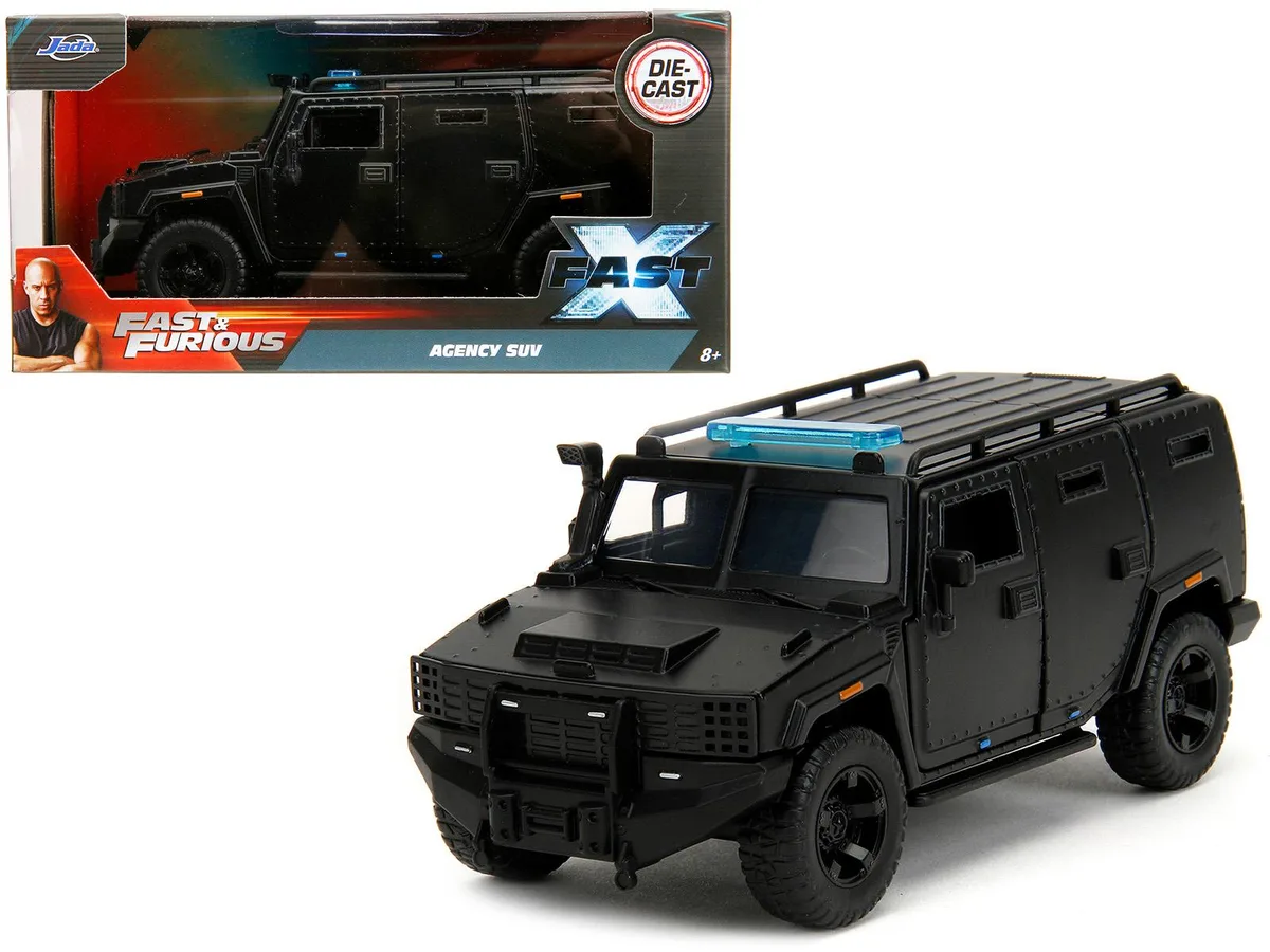 Jada Jada Agency SUV Matt Black "Fast X" 1/32 Diecast Hobby Collectible — product photo