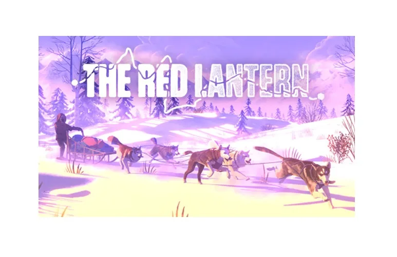 Steam digital code card for The Red Lantern adventure game