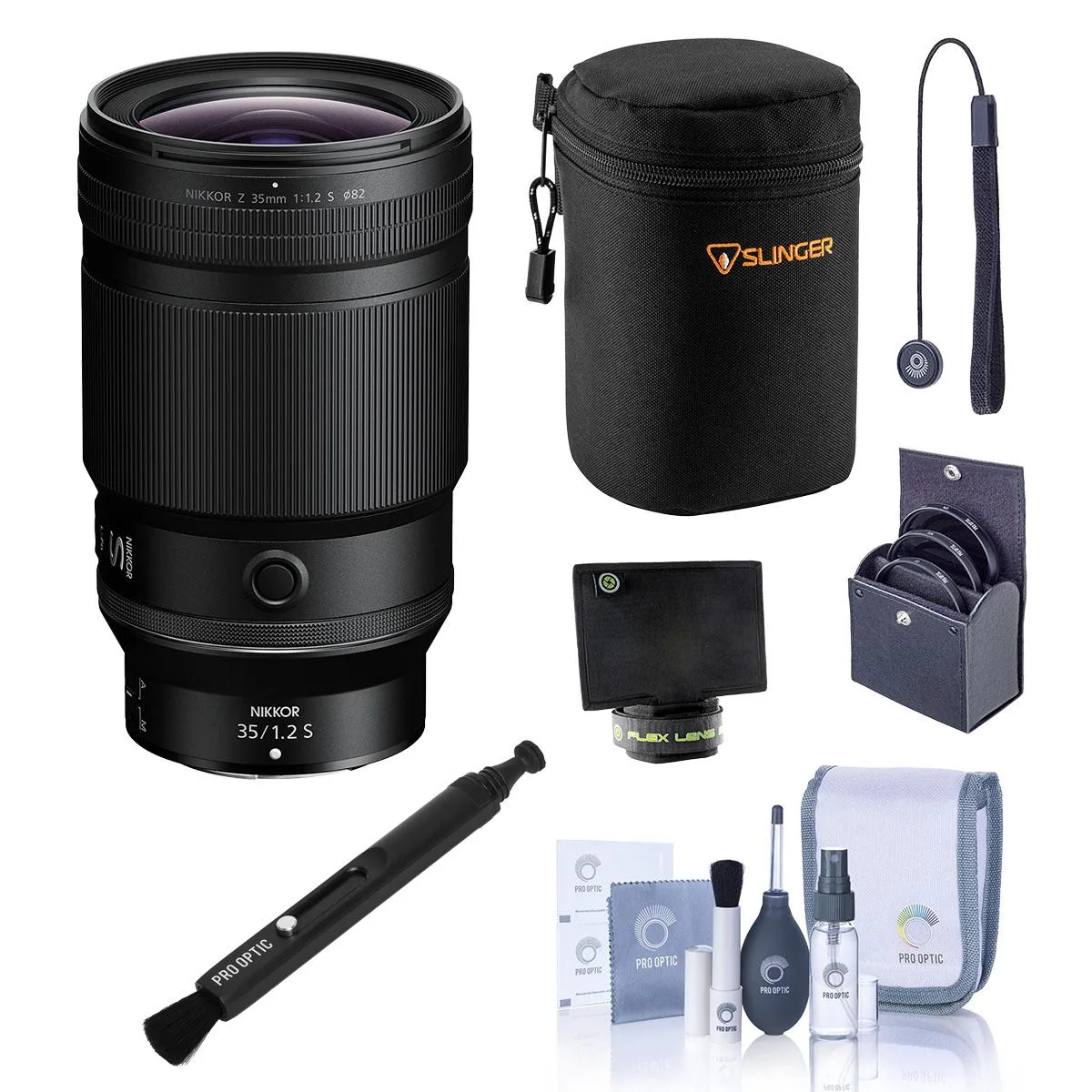 Nikon Inc Nikon NIKKOR Z 35mm f/1.2 S Lens Bundle camera lens — product photo