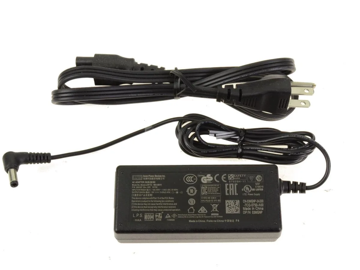 DELL DELL Wyse 7010 AC Adapter 65W 3MGNP — product photo