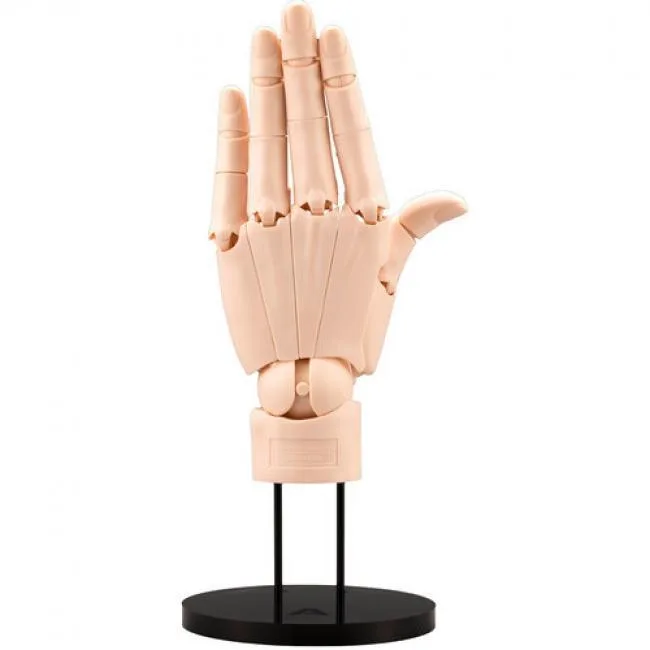 Kotobukiya Kotobukiya AT022 Artist Support Item Hand Model Left Pale Orange action figure — product photo
