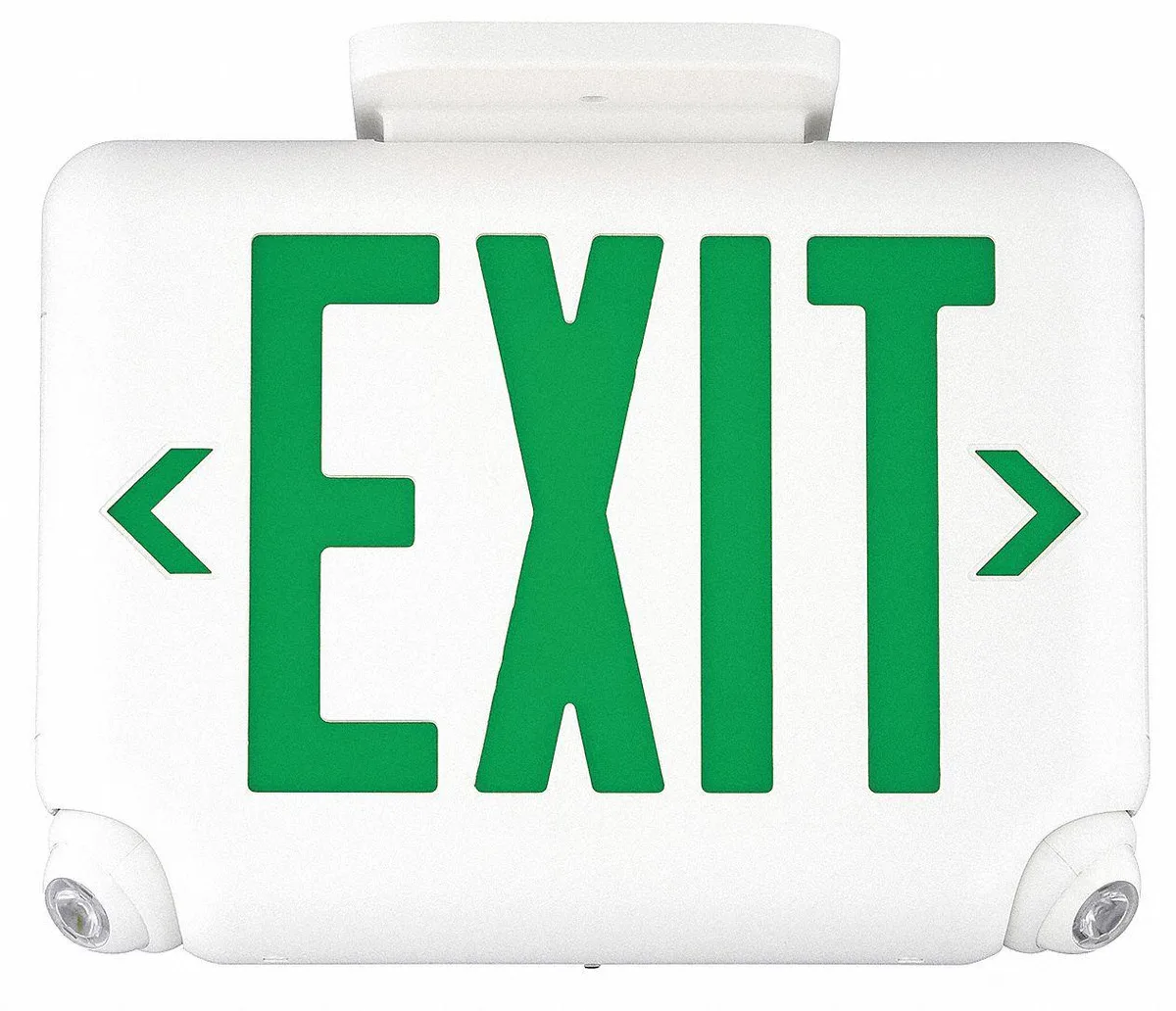 Hubbell Incorporated Hubbell Incorporated DUAL-LITE EVCUGWDI Exit Sign Emergency Light Kit White 1 or 2 Face LED — product photo