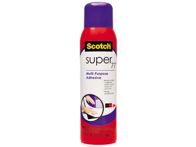 3M 3M 77 Super 77 Spray Adhesive 13.57 oz Aerosol — product photo