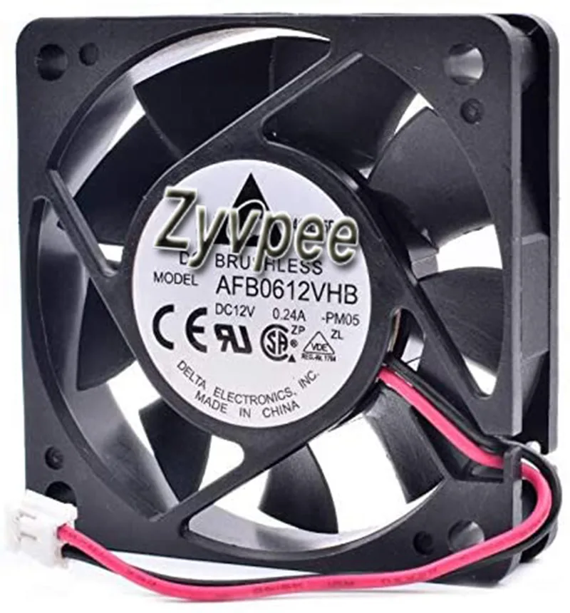 Zyvpee Zyvpee AFB0612VHB 6015 12V .24A 2-pin case fan — product photo
