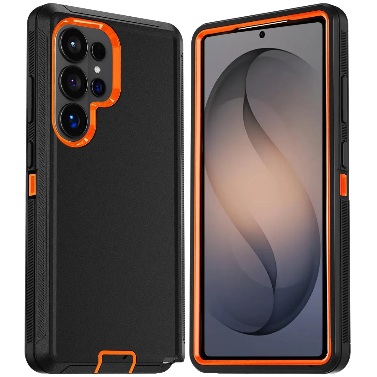SZYG SZYG Rugged Case Samsung Galaxy S26 Ultra 6.9 inch Orange+Black — product photo