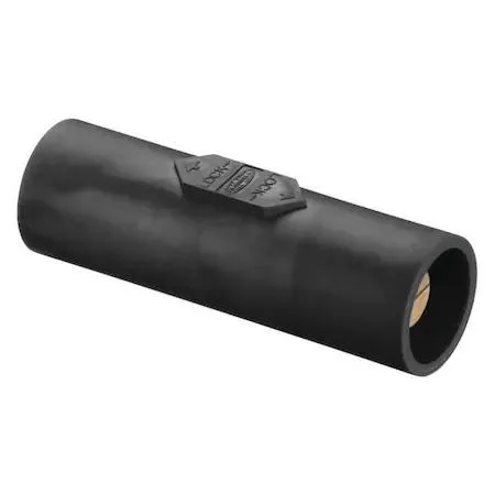 Hubbell Incorporated Hubbell Incorporated HBLDMBK Double Connector 600V AC/DC 400A Black — product photo