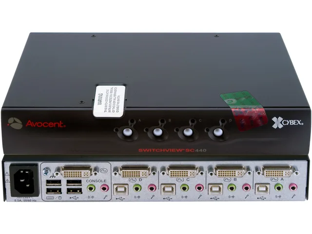 Avocent Avocent SC440-001 4-port DVI USB secure KVM switch — product photo