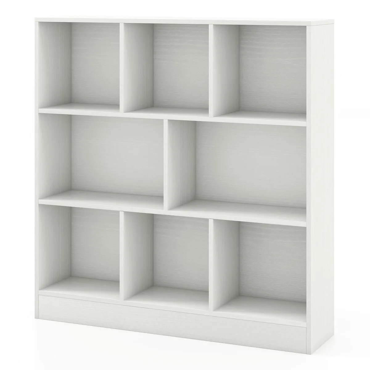 SlickBlue SlickBlue 8-Cube Freestanding Bookcase White 39.5x9.5x41in — product photo