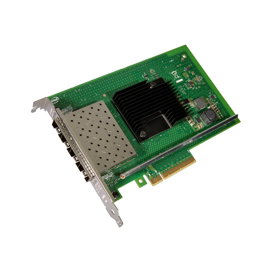Intel Intel X710DA4FHBLK quad-port 10GbE SFP+ network card — product photo