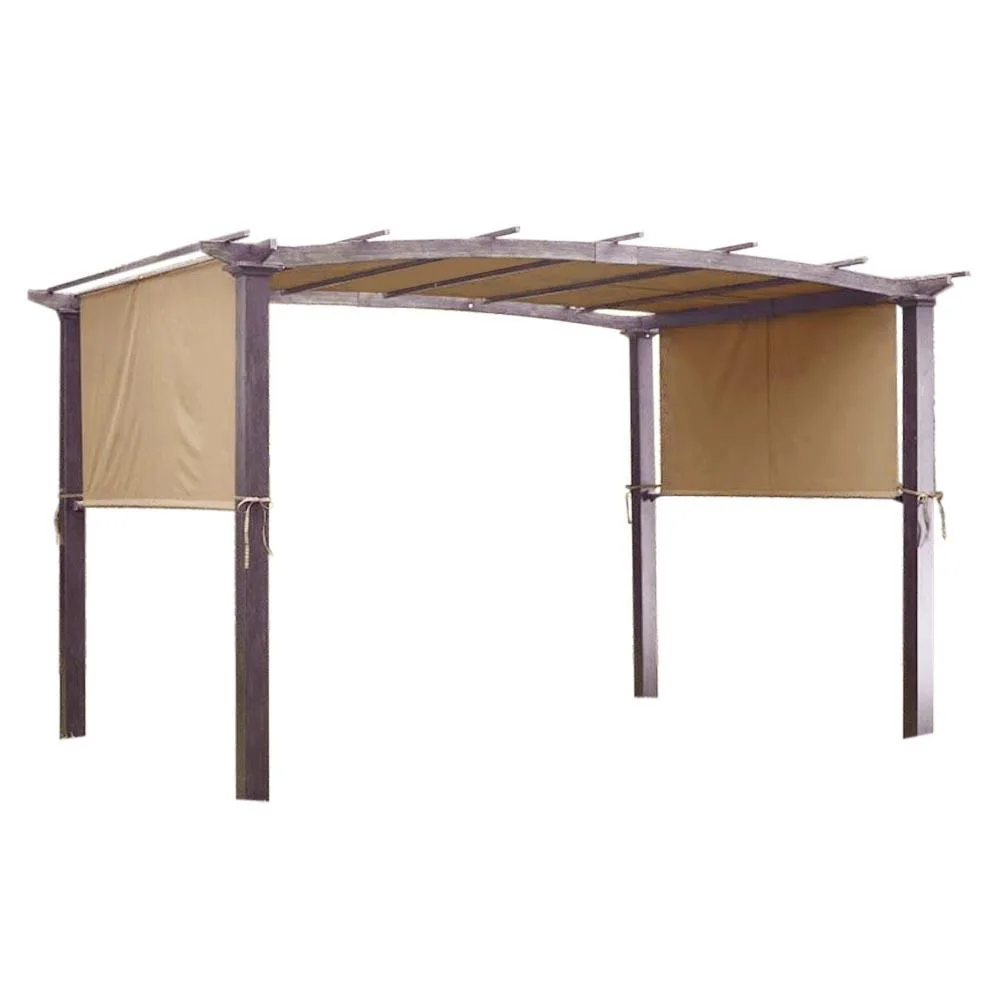 Yescom USA, Inc. Yescom USA, Inc. 07PCP001-17x6F-B01 17×6.8 ft Pergola Canopy Replacement Cover Beige 180g UV20+ — product photo