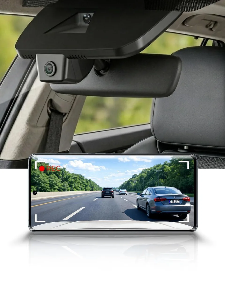Barrow Mods Barrow Mods 2 in 1 accessory Fitcamx 4K Dash Cam Toyota Tacoma 2024-2026 64GB — product photo
