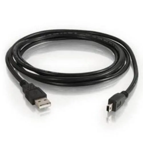 A three foot USB A to Micro USB cable in black