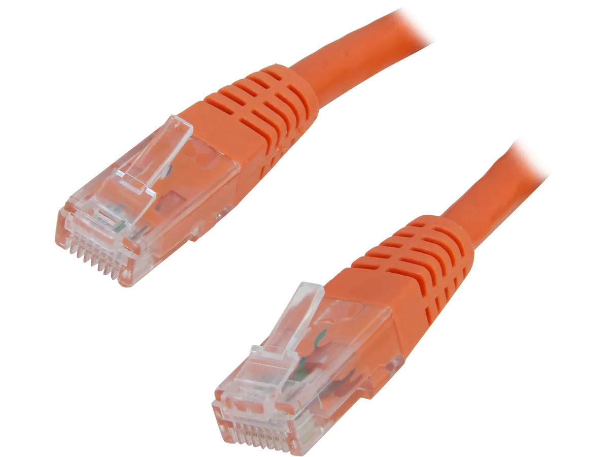 STARTECH STARTECH C6PATCH35OR network ethernet cable 35 ft Cat 6 orange — product photo