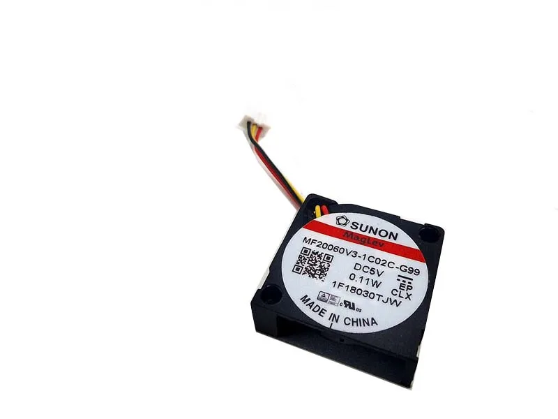 Zyvpee Zyvpee MF20060V3-1C02C-G99 20x6mm 5V 0.11W 3-wire blower case fan — product photo