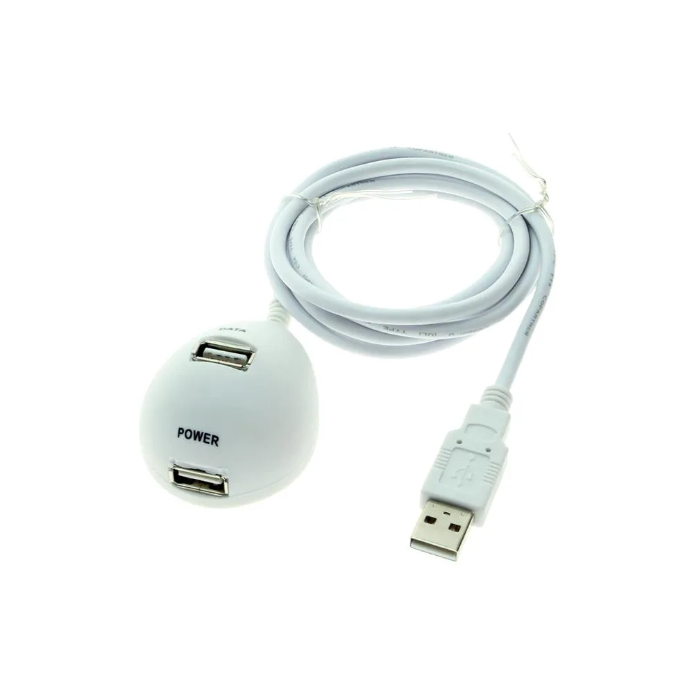 CableMAX CableMAX USBG-EX6W1 6 ft USB 2.0 docking extension cable — product photo