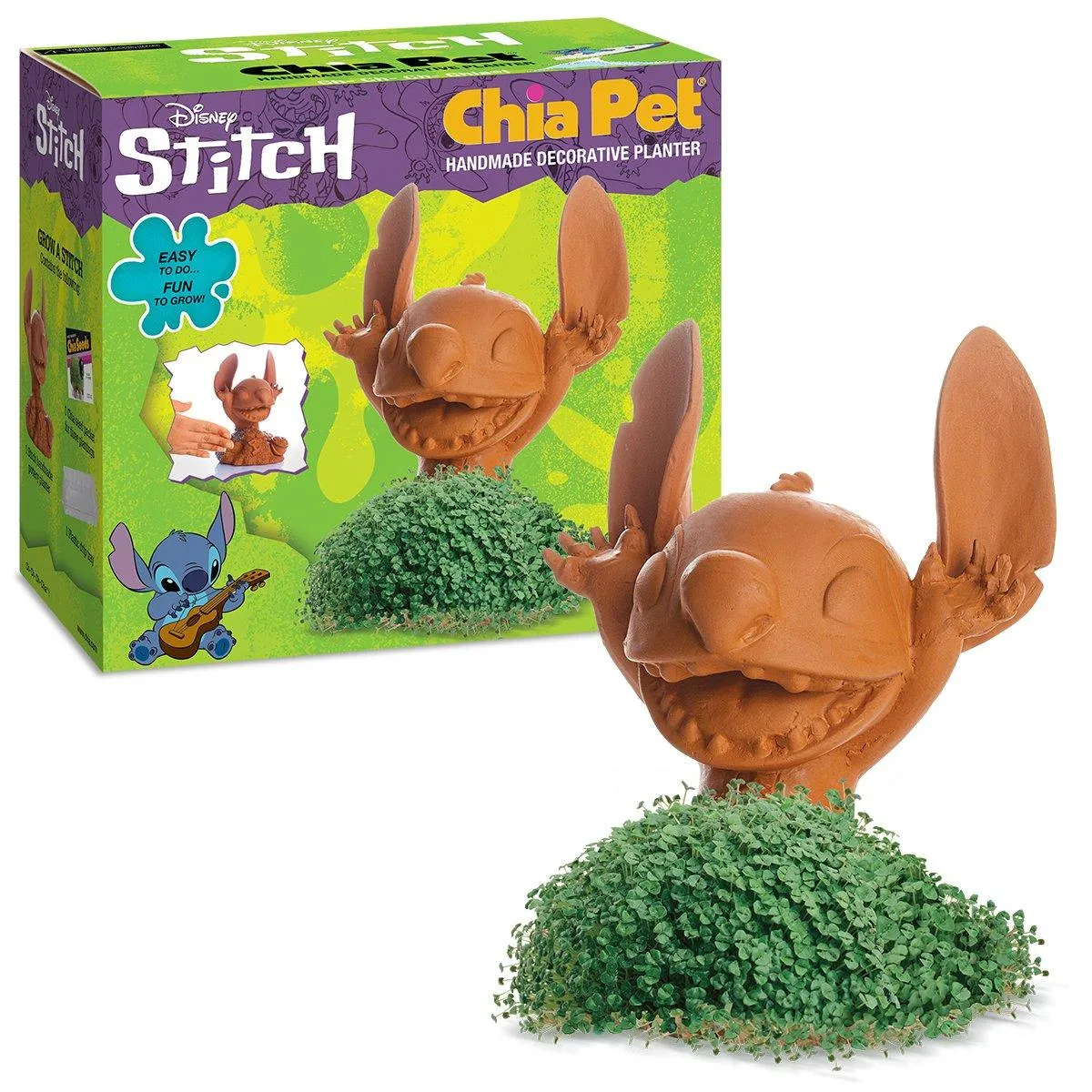 Joseph Enterprises Joseph Enterprises CP977-01 Chia Pet Planter Stitch — product photo