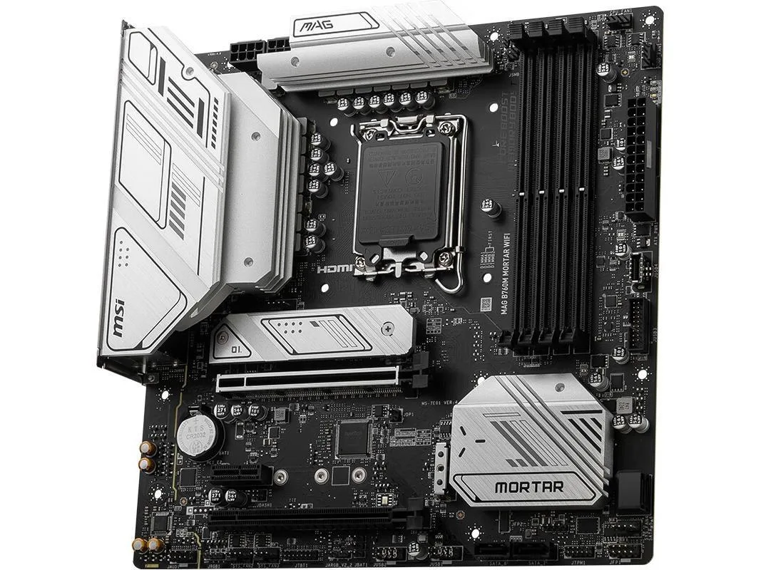 MSI MSI MAG B760M MORTAR WIFI Intel motherboard — product photo