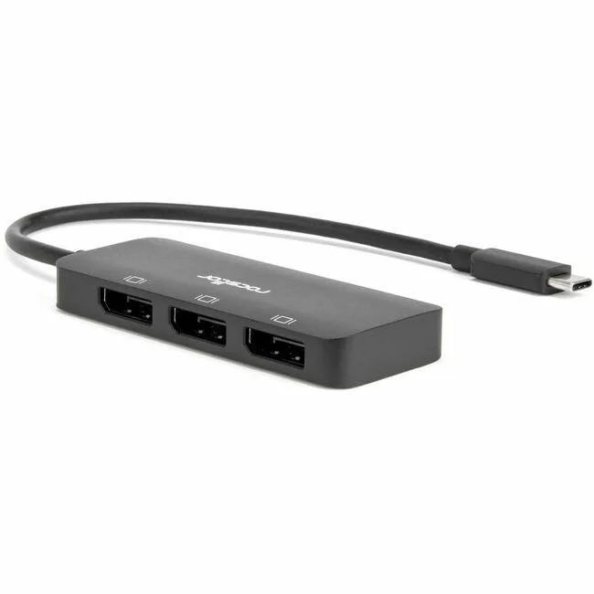 Rocstor Rocstor Y10A303-B1 USB-C to Triple DisplayPort 1.4 Adapter 7680x4320 — product photo