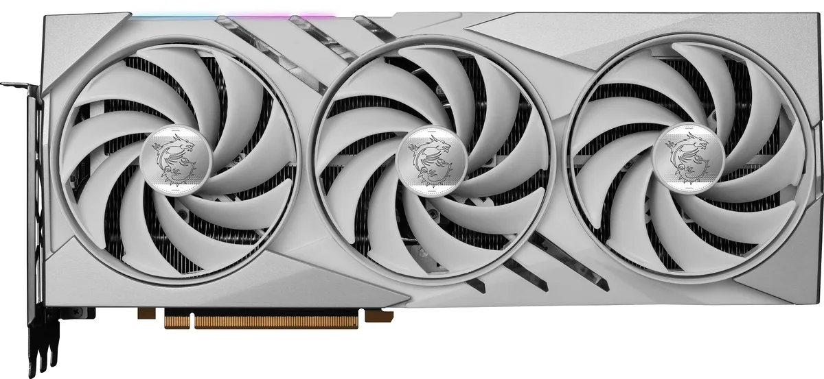 MSI MSI RTX 4080 SUPER 16G GAMING X SLIM WHITE graphics card — product photo