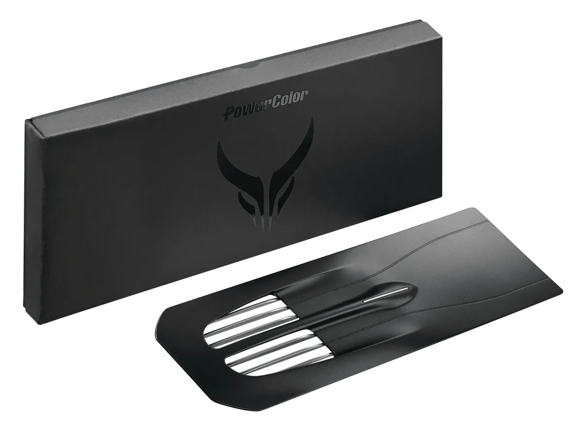 PowerColor PowerColor SBP-790001 Intrusive Swappable Backplate Red Devil 7000 Series video card accessory — product photo
