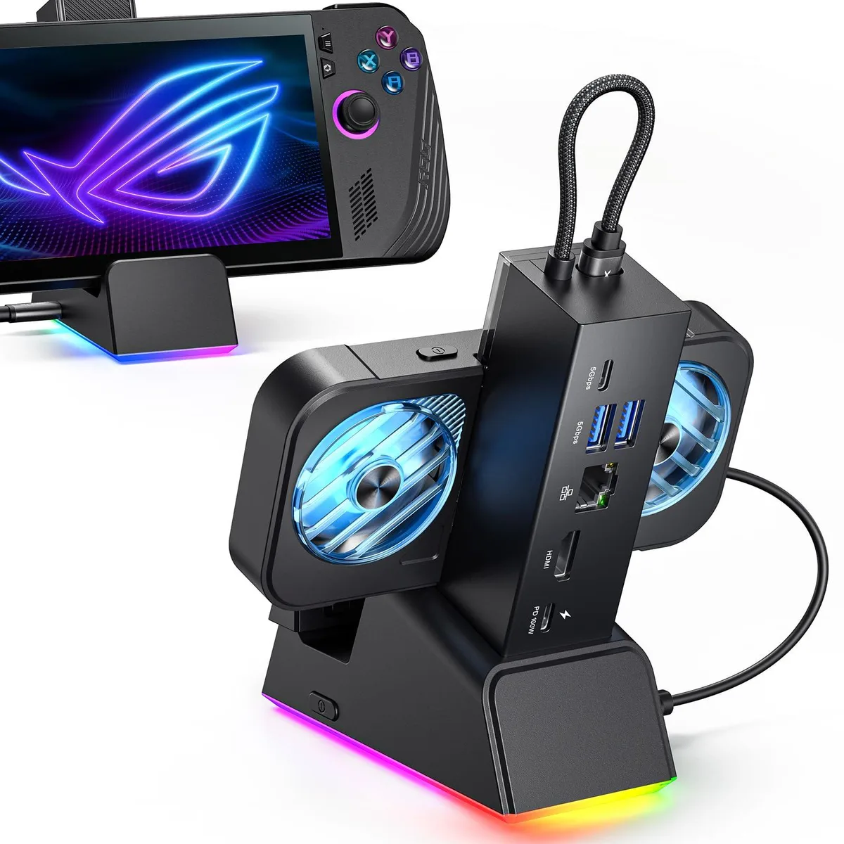  Belkin 7-in-1 Docking Station for ROG Ally X/Ally/Steam Deck/Legion Go HB0705 — product photo