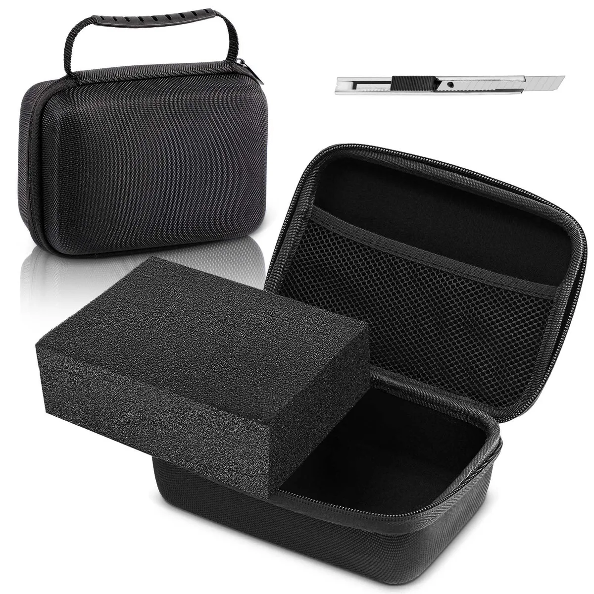  Relaxweex HAT-Relaxweex-1500 EVA camera case 200×160×90 mm black — product photo