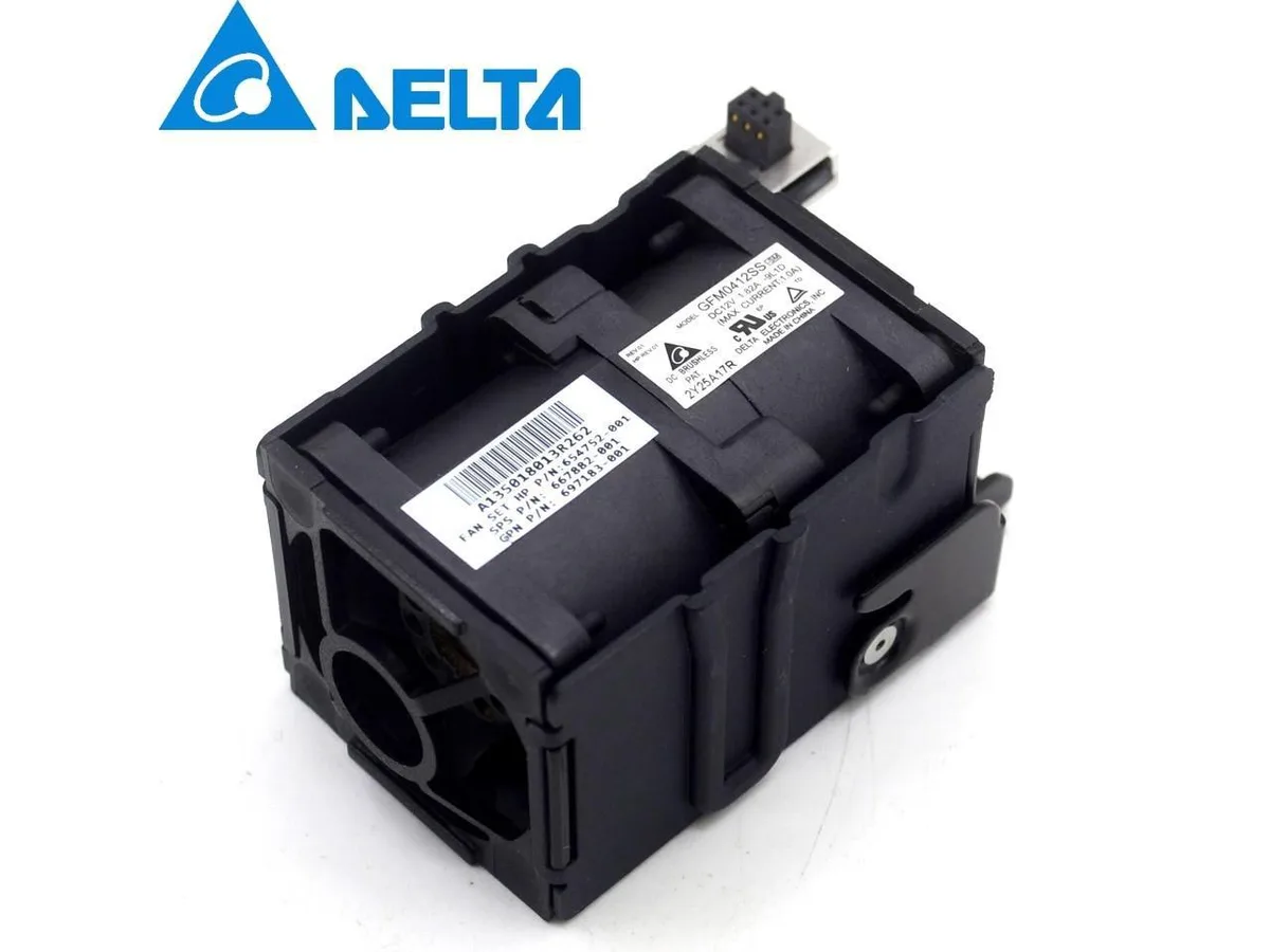 Fans Fans ProLiant DL360P DL360E G8 Case Fan 654752-002 667882-001 697183-002 GFM0412SS — product photo