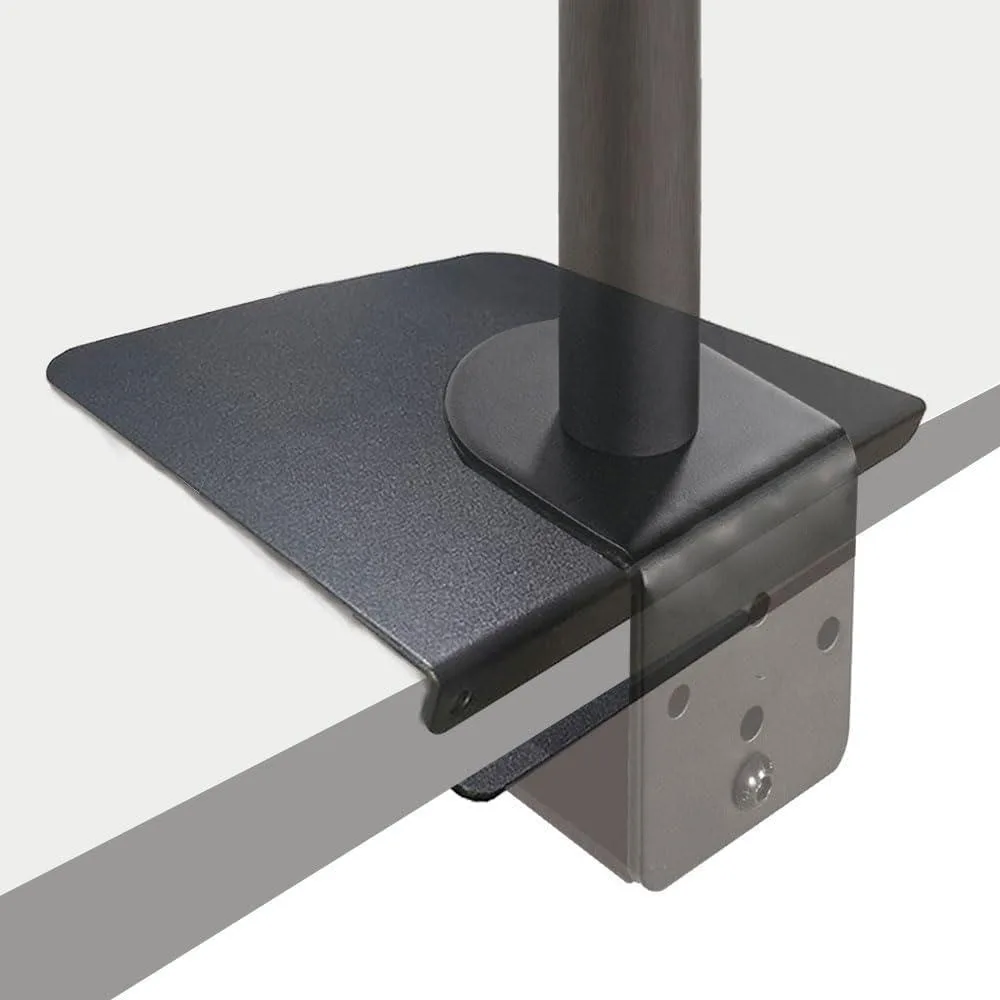 PISKEKAT PISKEKAT Steel Monitor Mount Reinforcement Plate (Black, Square-1) — product photo
