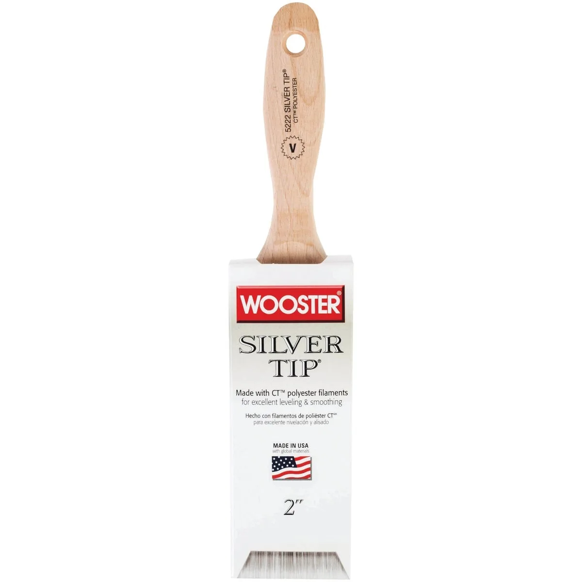 Wooster Brush Company Wooster Brush Company 5222-2 2 in Varnish Paint Brush — product photo