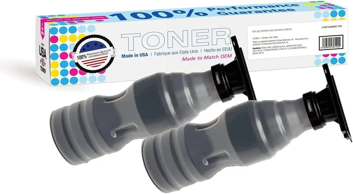 MADE IN USA TONER MADE IN USA TONER Compatible Toner Cartridge 2 Pack Black for Xerox 006R01238 006R01374 — product photo
