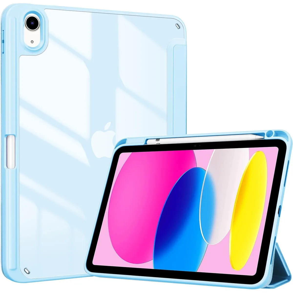 ProCase ProCase A3354 2 in 1 accessory for iPad 11 11 inch 2025 iPad 10 10.9 inch 2022 SkyBlue — product photo