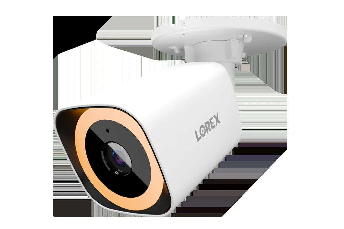 Lorex Lorex Connect V5 4K PoE Bullet Camera White/Black surveillance security system — product photo