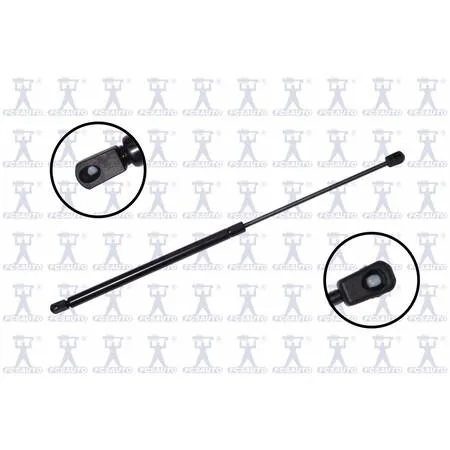 Transparent automotive lift support hood strut 86321